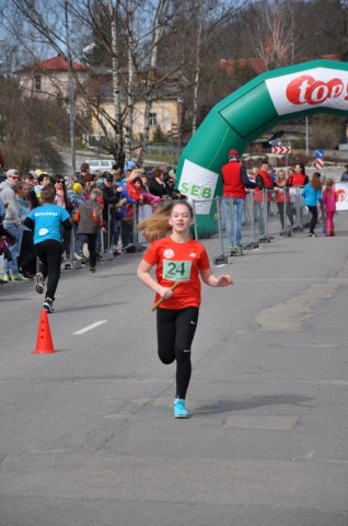 5.d klase piedalās TOP ielu stafetēs